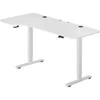 Juskys Höhenverstellbarer Schreibtisch Office Stand 160x75cm