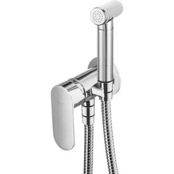 Deante Alpinia Bidetarmatur für Unterputzmontage - Chrom BGA034M - Bad- & Duscharmaturen: Hochwertige Bidetarmatur aus Messing für optimale Wassertemperatur und elegantes Design, ideal für den verdeckten Einbau.