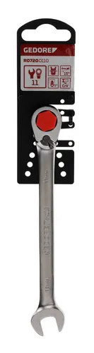 Gedore RED 3300854 R07200110 Maul-Ringratschenschlüssel Schlüsselweite (Metrisch) 11mm