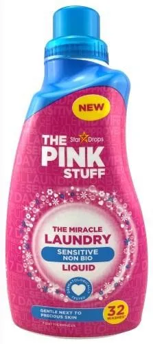 Stardrops The Pink Stuff Laundry Sensitive Non Bio Liquid 960ml