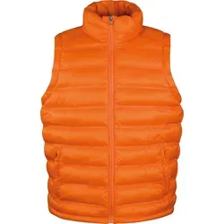 Result Herren Ice Bird Steppweste / Bodywarmer BC2726 (XL) (Orange) - Orange - XL