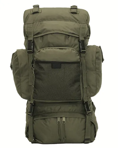Mil-Tec Commando Rucksack Oliv Einheitsgröße - großer Trekkingrucksack mit Kordelzug, vielseitig einsetzbar und ideal für Outdoor-Abenteuer