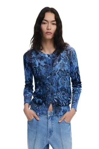 Desigual JERS_Kassidy Sweatshirt, 5016 Estate Blue, XS von Desigual