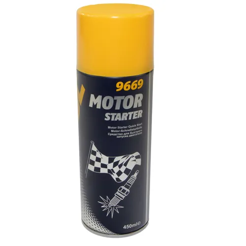MANNOL Motor Starter Starthilfe Spray 450 ml Kaltstart Startpilot Start Fix