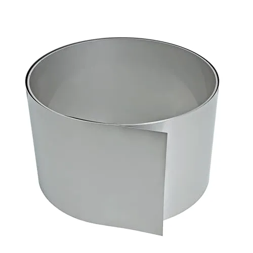 ESTEXO Rasenkante Edelstahl – Hochbeet Beeteinfassung (20 cm x 5 m) - Rostfreie Edelstahl-Rasenkante, witterungsbeständig und langlebig. Ideal für die saubere Abgrenzung von Rasenflächen und Beeten, passt sich flexibel an jede Gartengestaltung an.