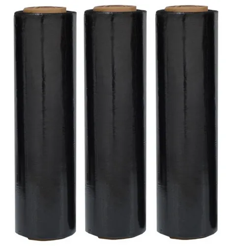 BAYLI Klebeband 3 Rollen - Stretchfolie Schwarz 500mm x 250m 23my - 3 x hochwertige Stretchfolie in Schwarz (500mm x 250m, 23my) – ideal für den sicheren Transport und Umzug. Mit extra starker Dehnbarkeit schützt sie Ihre Waren zuverlässig vor äußeren Einflüssen und sorgt für ein einfaches Handling.