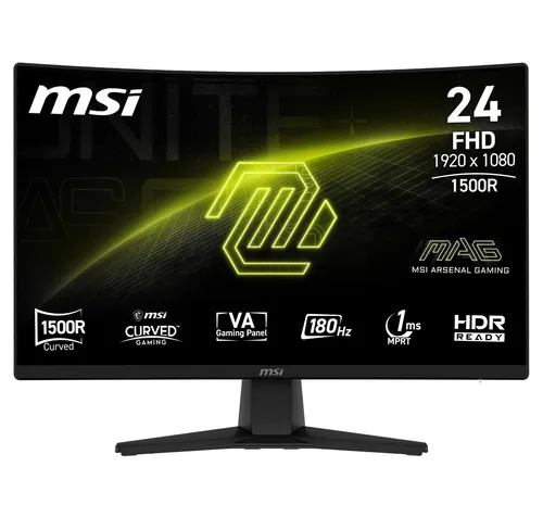 MSI MAG 242C Gaming-Monitor (59,9 cm/24 