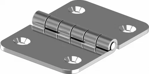 Scharnier Edelstahl A2 gestanzt 90 x 60 ARBO-INOX