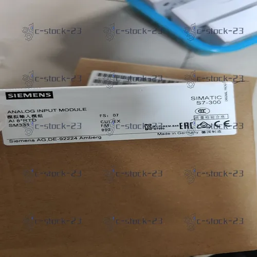 Siemens 6ES7331-7PF01-0AB0 Analog-Eingangsmodul - SPS-Ein-/Ausgangsmodule, präzise Analogsignalverarbeitung für S7/300 Systeme, ideal für industrielle Automatisierung.