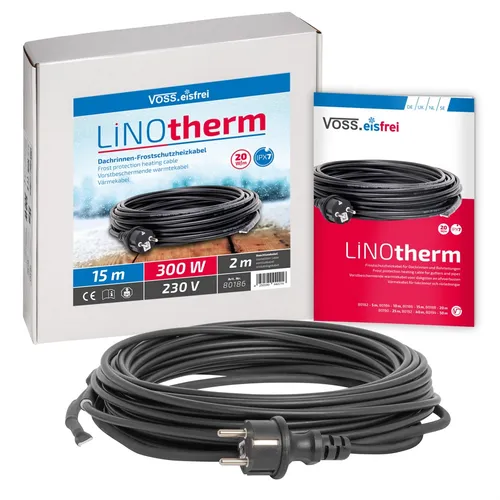 15m VOSS.eisfrei Dachrinnenheizung LINOtherm