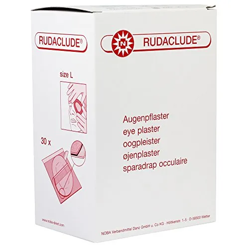 Nobamed Augenpflaster Rudaclude, Größe L, sensitiv von NOBAMED
