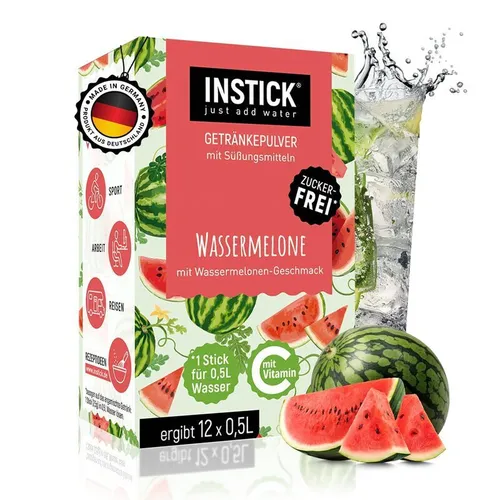 INSTICK Zuckerfreies Instant-Getränk (Wassermelone)