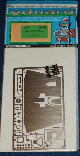 Ätzteilset für 8,8cm Flak 36/37 (Tamiya) Eduard 1/35 von Eduard