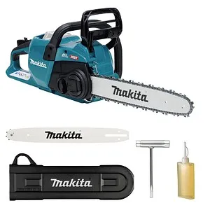 Makita XGT UC022GZ - Akku-Kettensäge mit 35cm Schwert - Sägen Kategorie: Leistungsstarke elektrische Akku-Kettensäge mit 35cm Schwertlänge und schnellem Kettenspanner für effizientes Arbeiten – Akku und Ladegerät nicht im Lieferumfang.