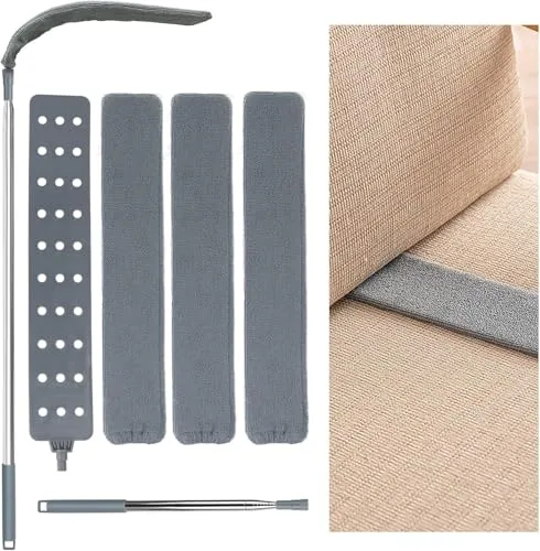 Staubwedel Teleskop Waschbar Lang 228cm/89.7in Staubbesen Gap Dust Cleaner, Staubwischer, Staubwedel Lang Ausziehbar Duster Mikrofaser