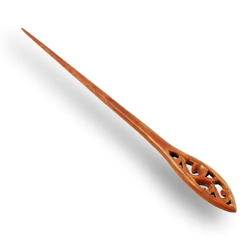 Exclusive Haarnadel Holz Edel Wood Hairpin Handarbeit Design HN187