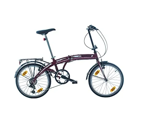 Multibrand PROBIKE Folding 20 Zoll Klapprad, Faltrad, 6 Gang, Herren-Fahrrad & Jungen-Fahrrad, Schutzbleche, geeignet ab 155 cm