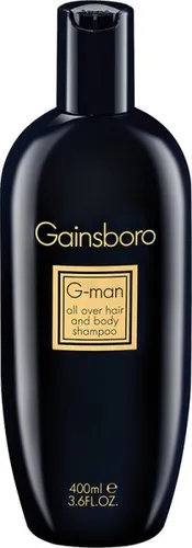 Gainsboro G-Man Hair & Body Shampoo 400 ml - Shampoo für Haar und Körper, milde Reinigung für tägliche Pflege, 400ml für langanhaltende Anwendung – ideal für den modernen Mann.