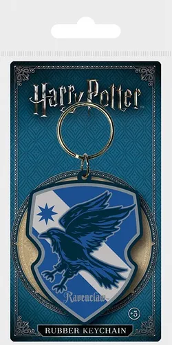 Gummi Schlüsselanhänger HARRY POTTER - Ravenclaw Wappen Keyring NEU RK38695
