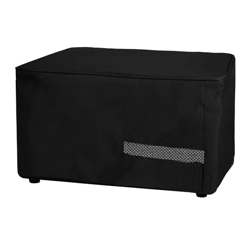 kwmobile Schutzhülle kompatibel mit Marshall Stanmore II Wireless/Stanmore 2 Hülle - Staubhülle für Mini Lautsprecher - Speaker Cover in Schwarz