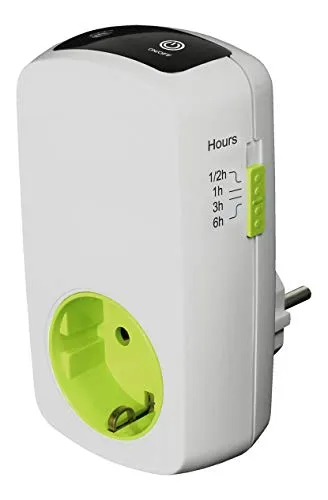 EcoSavers Countdown Countup Timer Zeitschalter 4 Preset Schaltzeiten