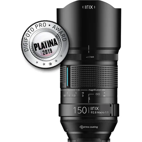 Irix 150 mm/F 2.8 Macro - Hochwertiges Makroobjektiv - Objektive für Spiegelreflexkameras, langlebig mit exzellenter Bildqualität für detailreiche Nahaufnahmen.