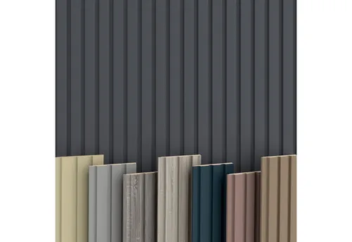 Wandverkleidung Schwarz von HEXIM