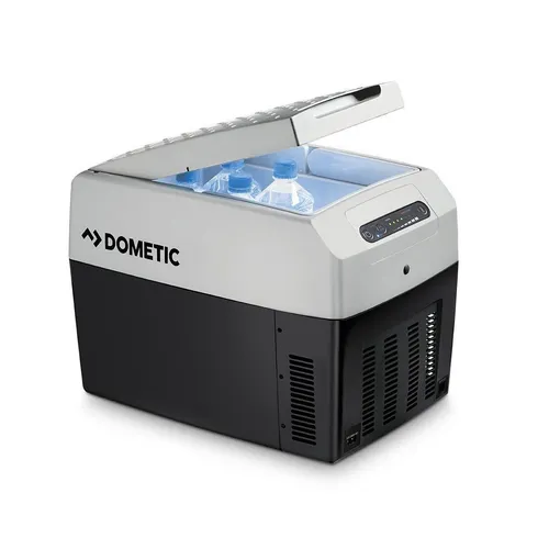 Dometic TropiCool TCX 14 Kühlbox - Tragbare Kühlbox für Reisen - Kühlboxen & Kühltaschen, 15 l thermoelektrische Kühlbox, ideal für unkompliziertes Kühlen und Erwärmen unterwegs, für 12/24 V DC und 230 V AC.