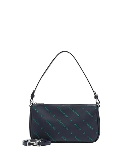 Liebeskind Monogram Soft Nappa S Schultertasche dunkelblau 2171962-5905