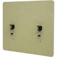Proregal Akustik-Trennwand Grün 65x60 cm - Schallabsorbierende Trennwand für mehr Privatsphäre und Ruhe am Arbeitsplatz. Ideal für Büros und Co-Working-Spaces, flexibel montierbar und auch als Pinnwand nutzbar.
