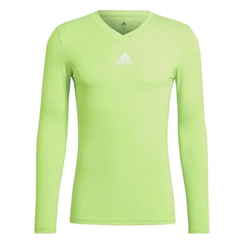 adidas Men's Team Base Tee, Team solar Green, XS