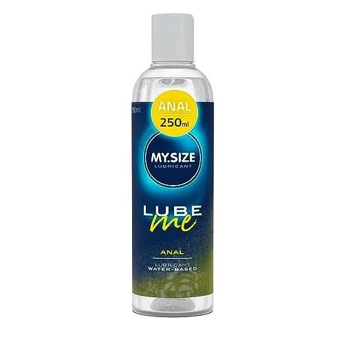 MY.SIZE Lube Me Premium Gleitgel Anal 250 ml | Gleitmittel extra viskos | Lubricant Gel Für Toys & Latexkondome geeignet