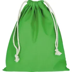 Zuziehbeutel in grün von TEXXILLA