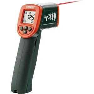 Extech Infrarot-Thermometer IR267 - Berührungslose Temperaturmessung - Temperaturmessgeräte mit Messbereich von -50 bis 600°C und 1-Punkt-Laser für präzise Messungen sowie alarmfunktion für Über- und Unterschreitung von Grenzwerten.