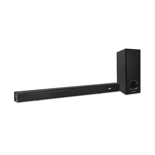 Metronic 477592 Bluetooth-Soundbar mit Subwoofer und Wandmontage-Set