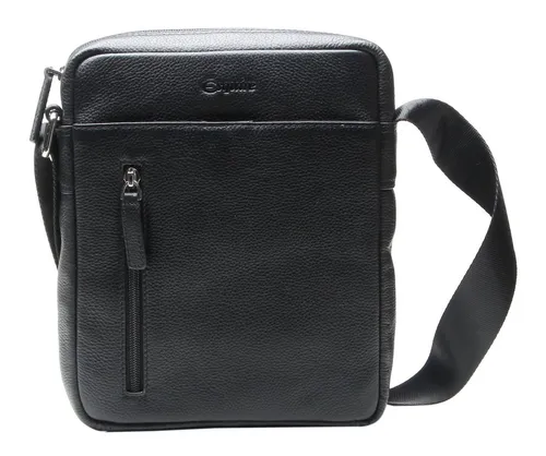 Esquire Umhängetasche Crossbody Bag aus echtem Leder - Stylische Umhängetasche aus hochwertigem Leder, mit verstellbarem Schulterriemen und mehreren Fächern für optimale Organisation Ihrer Essentials.