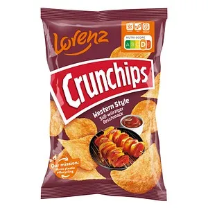 Crunchips Western Style Chips 150,0 g, 1 St.