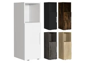 Holz Nachttisch Beistellmöbel Narila in schwarz von VCM