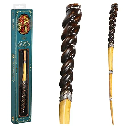 Fantastic Beasts: Zauberstab des Tao (Fensterbox) - Zauberstab für Kostüme, authentische Nachbildung aus hochwertigen Materialien, handbemalt für ein realistisches Erlebnis – ideal für Fans der Phantastischen Tierwesen.
