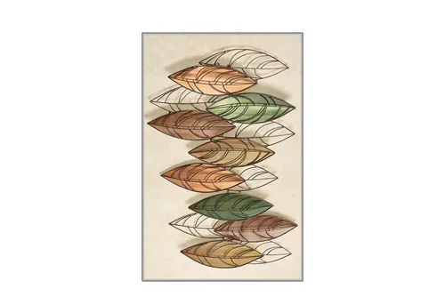 Wetterfester Teppich 100% Polyester 100 x 200 cm T3395 - Multicolor Teppich, ideal für den Innen- und Außenbereich, strapazierfähig und pflegeleicht für vielseitige Einsatzmöglichkeiten.