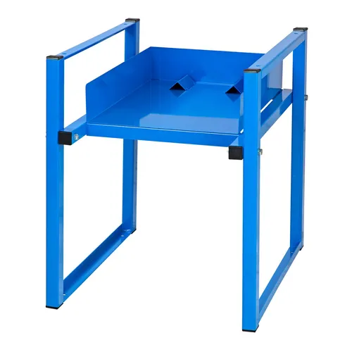 ADB Fassregal für 30/60 Liter Fässer, Lichtblau RAL 5012 - Sonstige, stabiles und platzsparendes Fassregal für eine sichere Lagerung von 30/60 Liter Fässern, ideal für Werkstätten und Betriebe.