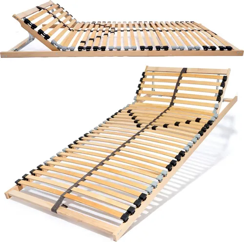 Coemo 7-Zonen Lattenrost ERGO K 100 x 190 cm - Verstellbar für optimalen Schlafkomfort - Lattenroste mit 7 Zonen und verstellbarem Kopfteil für individuelle Anpassung. Ideal für besseren Schlaf und entspannte Liegeposition.