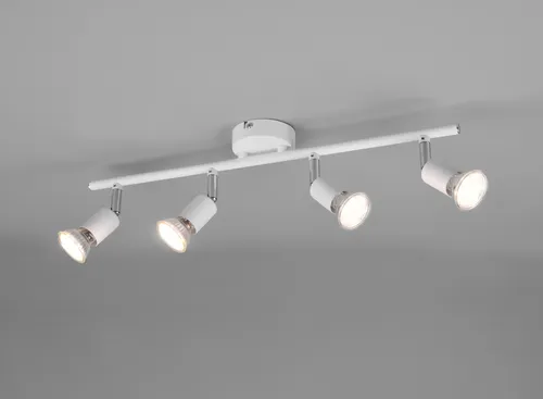 LED Wandstrahler 4 flammig in Weiß für stilvolle Beleuchtung