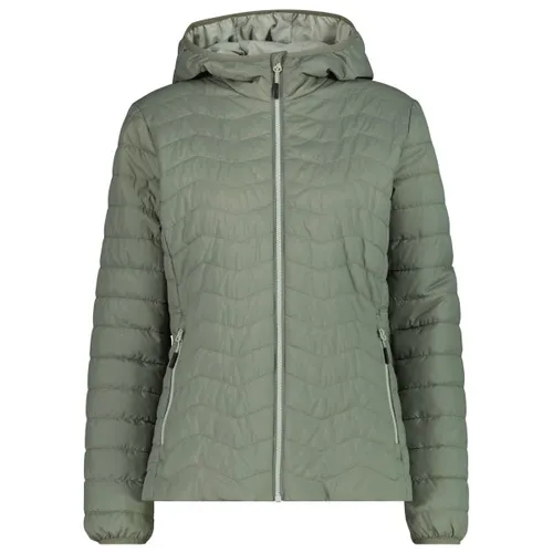 CMP Damen Kunstfaserjacke Fix Hood Gr. 50 Oliv
