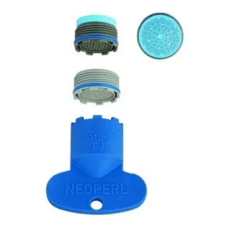 Grohe Strahlregler-Set mit 48470000 2 Strahlreglern und Demontageschlüssel