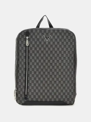 GUESS Freizeitrucksack Damen - Schwarz mit durchdachtem Design - Stylischer GUESS Rucksack aus pflegeleichtem Material mit nachhaltigen Anteilen. Ideal für Schule, Arbeit und Freizeit. Große Fächer für optimale Organisation und gepolsterte Träger für hohen Tragekomfort.