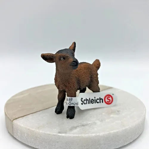 Schleich® Farm World 13829 Zicklein Ziege Braun | Bauernhof | Figur Sammler