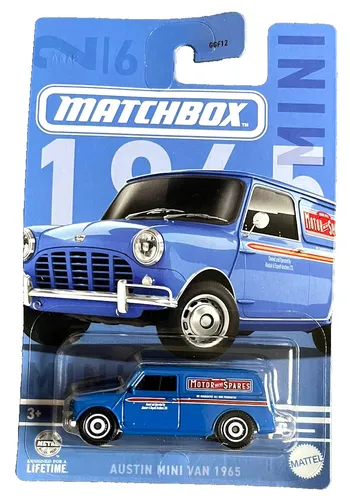 Matchbox 1965 Austin Mini Van 2/6 1:64 Modellauto Kinder Spielzeug Serie UK OVP