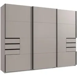 Mid.you Schwebetürenschrank Beige Greige 270x208 cm von MID.YOU