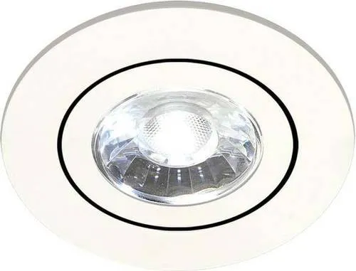 Brumberg DISC LED-Einbaustrahler 6W, 660lm, 3000K - Strahler & Spots, kompakte Bauform für werkzeuglose Schnellmontage und optimale Lichtverteilung dank Linsenoptik.
